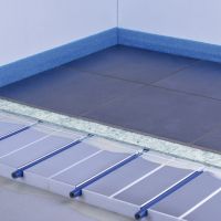 QuickTherm Trockenbau Fußbodenheizung mit Fliesen QuickTherm Trockenbau Fußbodenheizung mit Fliesen